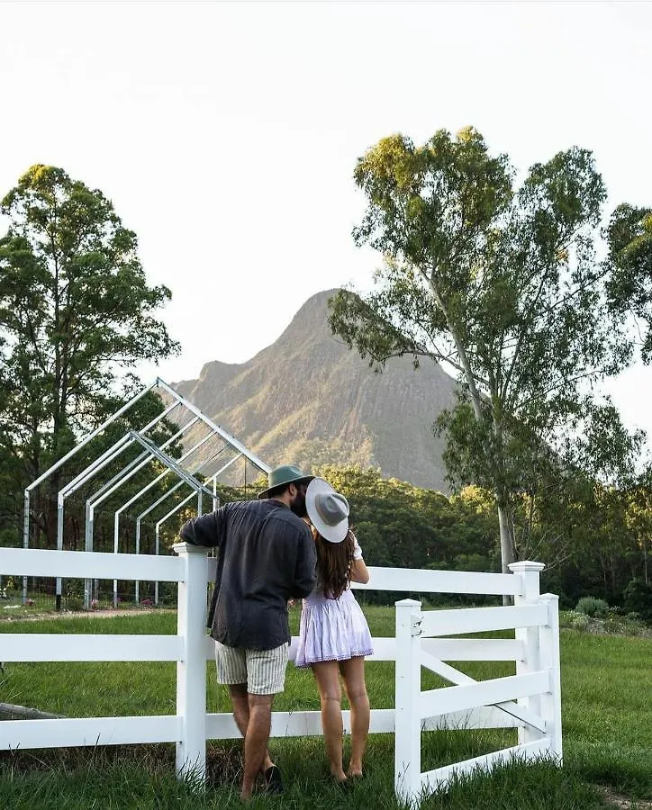 Ferienhaus Sunshine Coast Farm Stay Glass House Mountains Australien